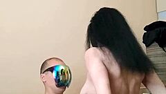 naked milf in stockings tries first casting