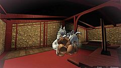 Oh wow, this bunny whore gets fucked hard in roblox studio 🐰🔥