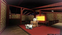 Oh wow, this bunny whore gets fucked hard in roblox studio 🐰🔥