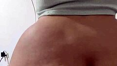 latina shakes her big ass in homemade video