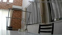 This Japanese milf with shaved pussy gets used like a total fuck toy in homemade action. Creampie fills her up as she moans in ecstasy