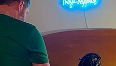 Amateur ebony babe sucks and fucks white guy hard in hood bedroom action