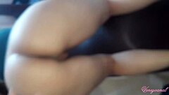 so this housewife lets her husband's boss fuck her big ass doggystyle in the hotel for some quick cash