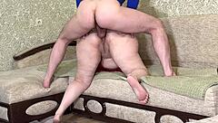 I missed a big cock so much that I let it into my mouth and anal as a mature stepmom