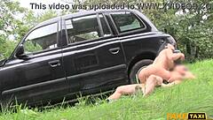 What if Jasmine Jae gets her workout on the back seat in Fake Taxi and then pees outside in the full scene?