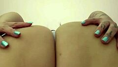 Watch this hot brunette twerk her big ass - she really knows those moves!