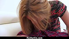 horny stepsis pulled stepbrother inside and let him fuck her right there on the sink