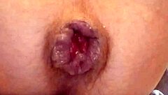 Sexy twink shows off his naked body and plays with toys, focusing on his pretty rose and prolapse