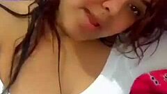 venezolana in lima gets her big natural tits licked in peruvian pussy action