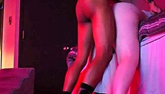 Is this cheating white girl sneaky linking with BBC as jungle bunny for creampie?