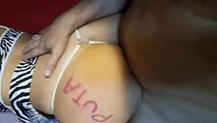 I feel so overwhelmed as my huge ass wife screams and cums hard in homemade doggystyle sex