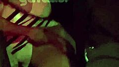 Casada Gives It to Macho Inside Car on Street While Cuckold Drives