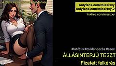 whoa, this illicit interview sex scene with hungarian audio is super steamy and full of wild roleplay vibes 😈