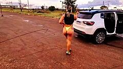 Hey stepson Vagninho, want this outdoor surprise? Cum in my ass until it overflows!