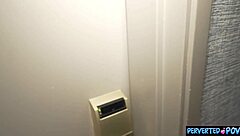 I cheat with this brunette whore by facefucking her hard until she pukes cum on her big tits.