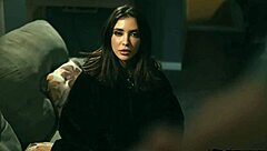 sexy best friends jane wilde and natalie knight spot nathan bronson stalking so they share his huge cock in hot threesome