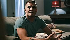 sexy best friends jane wilde and natalie knight spot nathan bronson stalking so they share his huge cock in hot threesome