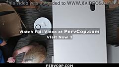 security officer catches two young shoplifters in the act and dominates them with hardcore blowjob and doggystyle fucking punishment!