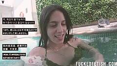 we're diving into underwater submission with helen star using a vibrator for oral sex as a couple 😏