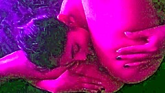 Lesbians giving each other pleasure with their tongues in a passionate session