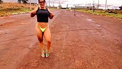 Hey stepson Vagninho, want this outdoor surprise? Cum in my ass until it overflows!