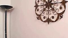 Blonde cougar with big tits in fishnets rides monster cock cowgirl style! Then bends over for deepthroat and anal gaping fuck.