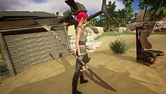 Petite Asian babe takes double penetration from black guys in rough interracial threesome