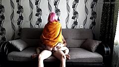 Hey, the guy spends time with cute Russian beauty Niki Shu in her costume