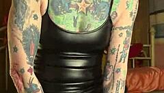 Milf Hotink4u Orgasms Hard Riding A Dildo With Wet Pussy And Piercing