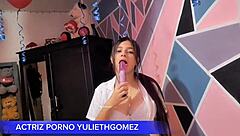 Naughty Girl Came To Provoke Me With A Short Dress Without Panties! She Moved Her Ass On The Stick And It Came Out Casero Real!