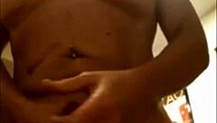 Why Does Busty Tranny Cum While Playing With Cock?