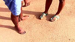 cameroonian footballer hints at bareback assfucking a spectator after can total 2021 match in unprecedented outdoor pov