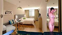 Preview of my house maid shows her big ass and natural tits in a close up with ball kicking and gaping while she moans outdoors