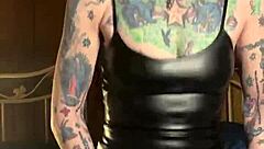 Milf Hotink4u Orgasms Hard Riding A Dildo With Wet Pussy And Piercing