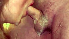 Messy bj and gagging session with pornellia gets rough with choking and deepthroat domination!