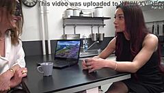 hey angela and melany, wanna try this girl friend experience in paris with cris angelo? let's scissor and kiss in lingerie before sharing that cock in our dorm.