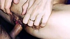 amateur couple dives into rough passion with intense licking and wild homemade moves