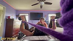 Latina Tied Up And Fucked Into Orgasm By Gringo In Rough Sex With Slaps And Dripping Wet Pussy?