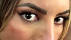 Petite Blonde Latina Shakes Natural Tits In Sloppy POV Blowjob With Rimming And Cum