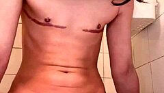 oh wow, i'm bouncing hard on my dildo until i moan and get all wet.