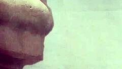 finally get the shower to myself, but do you think i can resist touching my smooth shaved body?