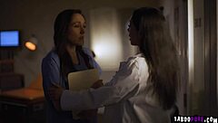 Doctor Vicki Chase Exploits Nurse Sinn Sage's Feelings In Hospital Interracial Encounter