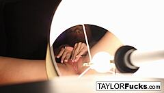 Taylor Vixen Masturbates In Hotel Room With Big Tits And Pussy Exposed