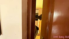 i got my stepsister all wet after she skipped cleaning the garden