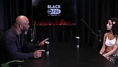 hey, this naughty girl shows off her breast tattoos after saying she loves fingering ass and giving blowjobs - bibi hourani