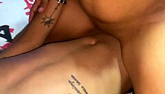 Amateur Brunette Colombian Teen In Lingerie Gets Bent Over For Hardcore Interracial Doggystyle And Missionary With Blowjob.