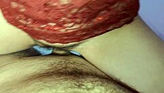 Oh wow, I just came all over that hot hairy pussy after some intense missionary riding