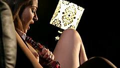 Intense solo session where sexy Dani masturbates her tight pussy until she gets off.