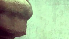 finally get the shower to myself, but do you think i can resist touching my smooth shaved body?