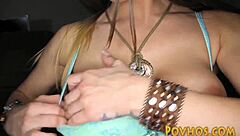 Lingerie teen 18+ pov rides sucks cock masturbates in hardcore reality